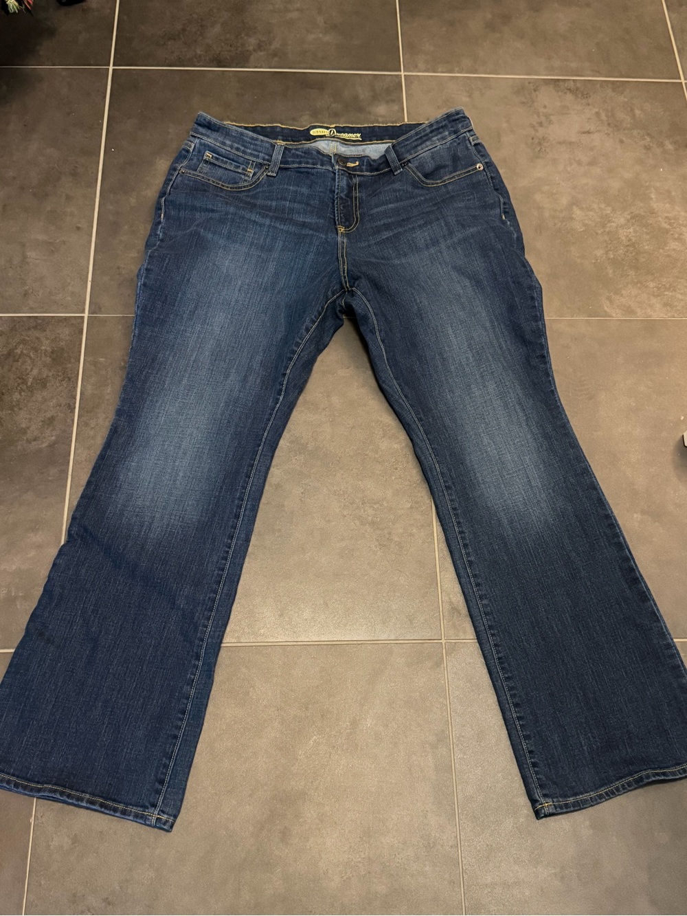 Old Navy The dreamer Dark Blue flare Leg Jeans